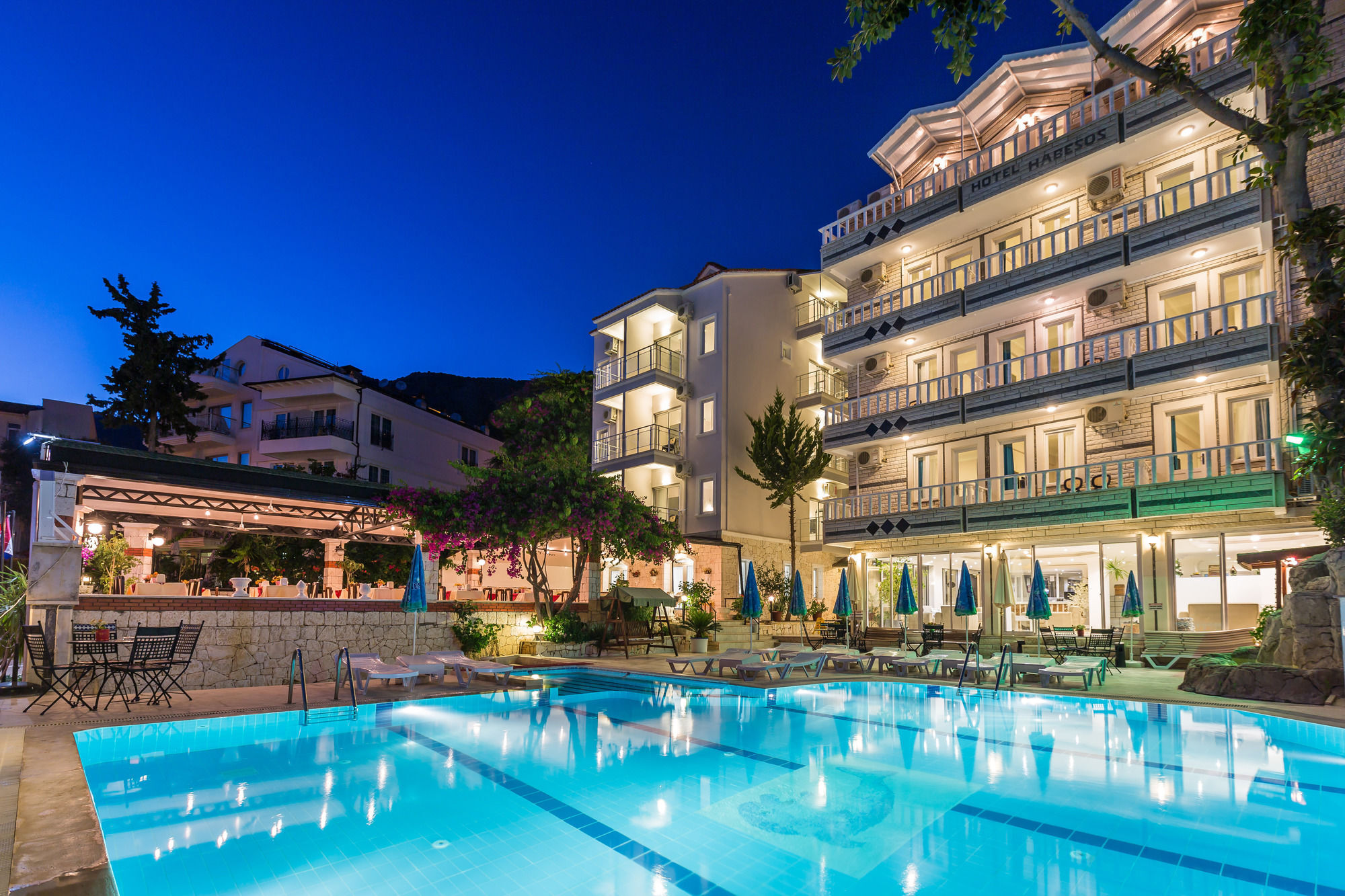 Habesos Hotel Каш Экстерьер фото
